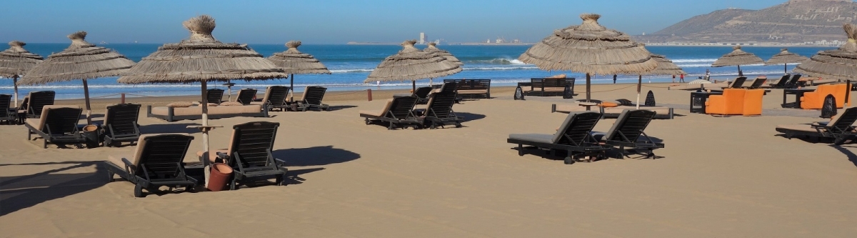 Agadir Strand Marokko (Alexander Mirschel)  Copyright 
License Information available under 'Proof of Image Sources'